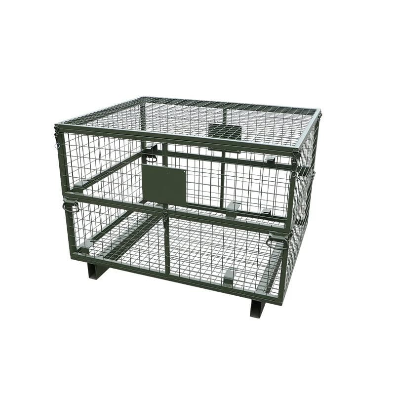 Outdoor squat gear packaging frame, iron cage transfer box