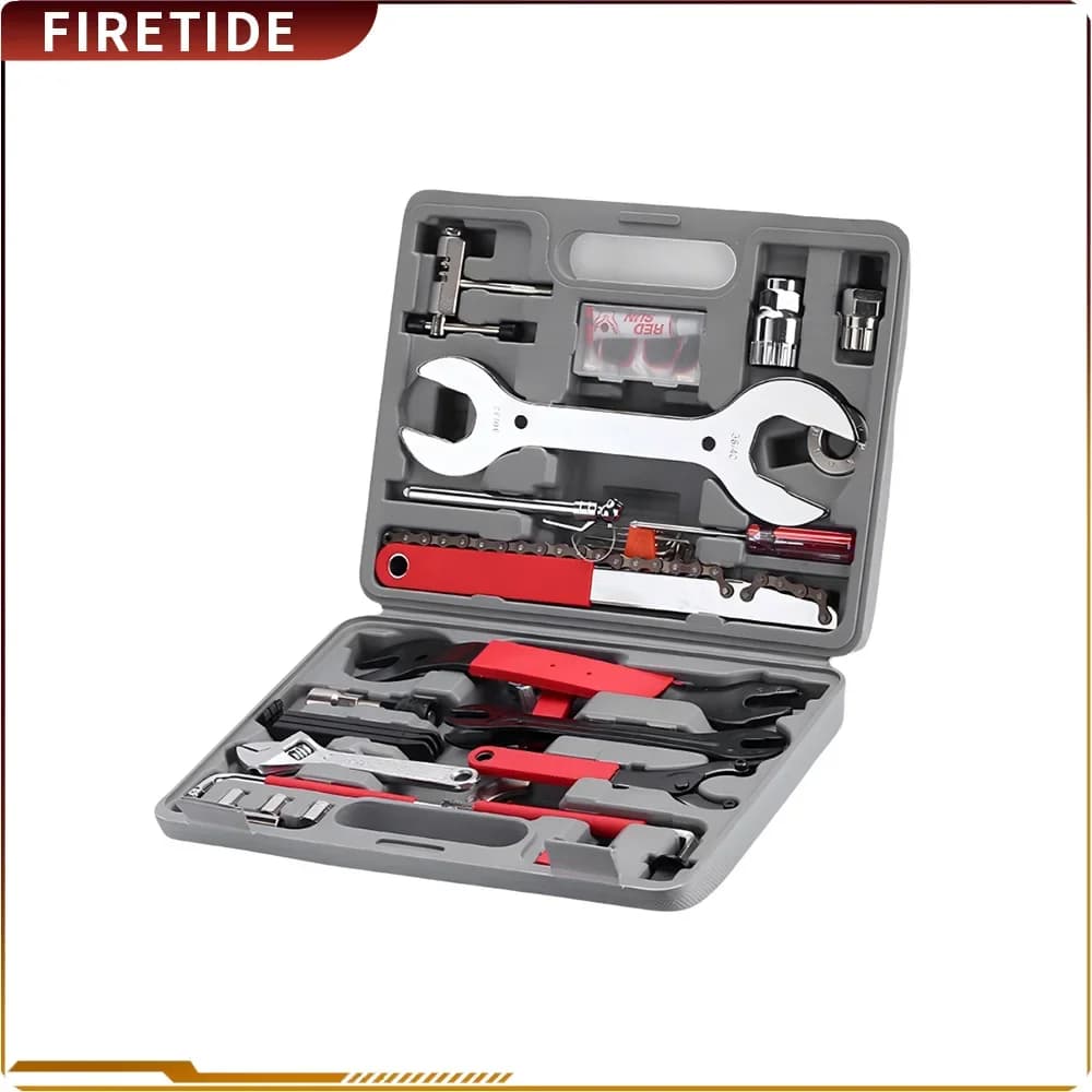 Multi-functional Bicycle Repair Toolbox FZ044 Complete Set Of Large Repair And Maintenance Tools
