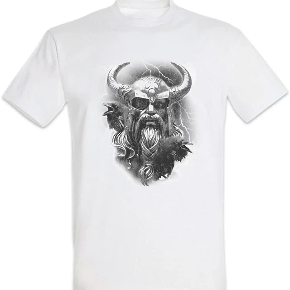 Odhin VII Camiseta De Hombre T-Shirt Men's 100% Cotton Casual T-shirts Loose Top Size S-3XL