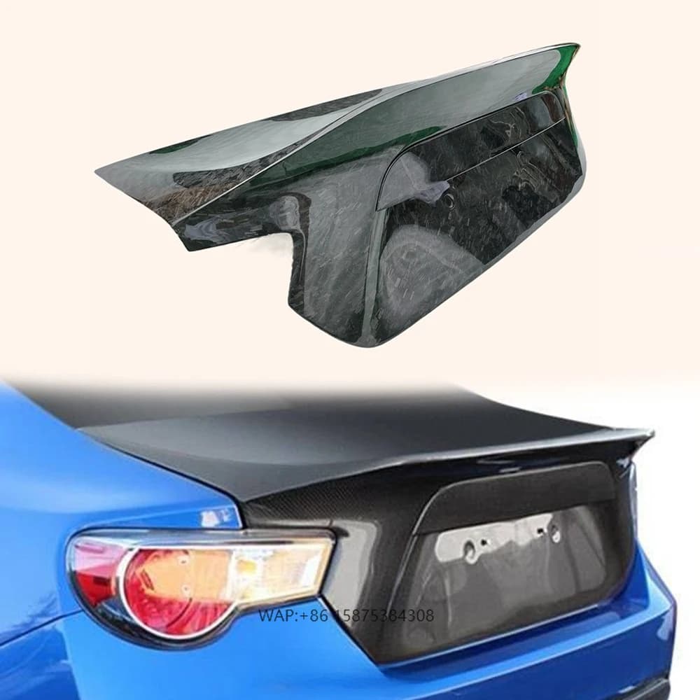 For FRS Scion BRZ FT86 13-20 D-Style Forged Carbon Trunk Deck Boot Lid
