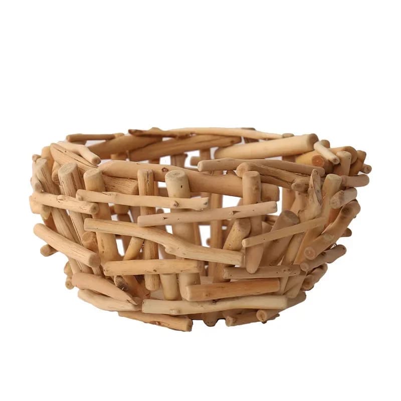 Original wooden fruit plate, Chinese New Year home creative modern living room coffee table candy box,