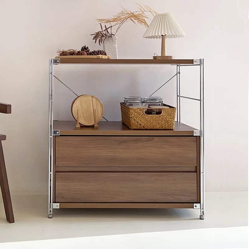 Medieval dining side cabinet, living room sofa side cabinet, shelf