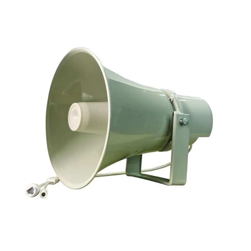intercom 30W POE IP Horn Loudspeakers Waterproof Outdoor Support ONVIF Multicast RTSP TTS Multicast IPV4/6 Openvpn web