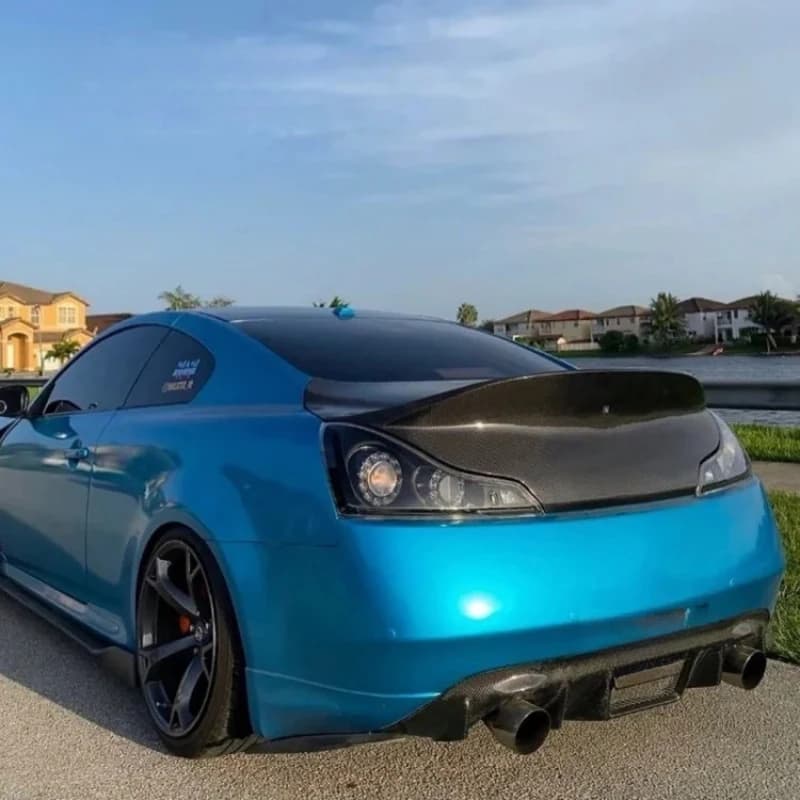 Carbon Fiber Trunk for G37 Coupe 2 Doors V1 Style Duckbill Trunk for G37
