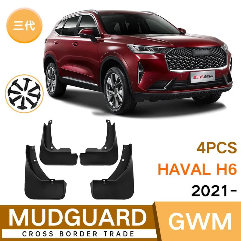 For Great Wall third generation Haval H6 2021 fender skin front and rear auto parts 4runner accessories fender flares
