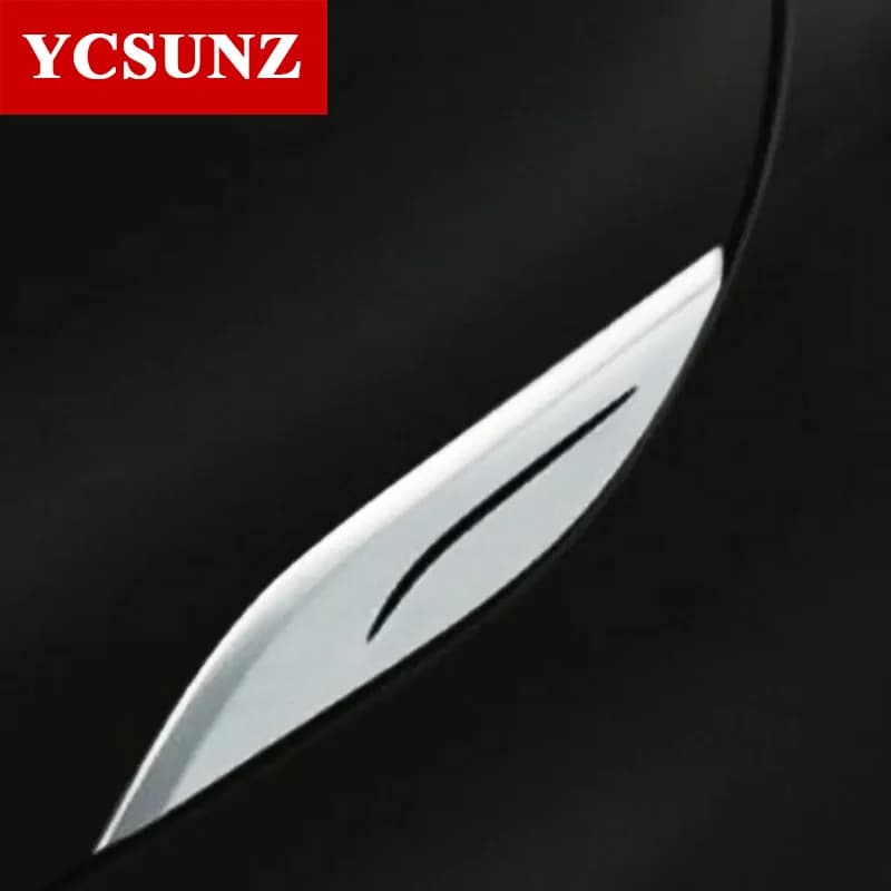 Car Chrome Side Vent Trim Decorative For Toyota Fortuner SW4 2015 2016 2017 2018 2019 2020 Accessories