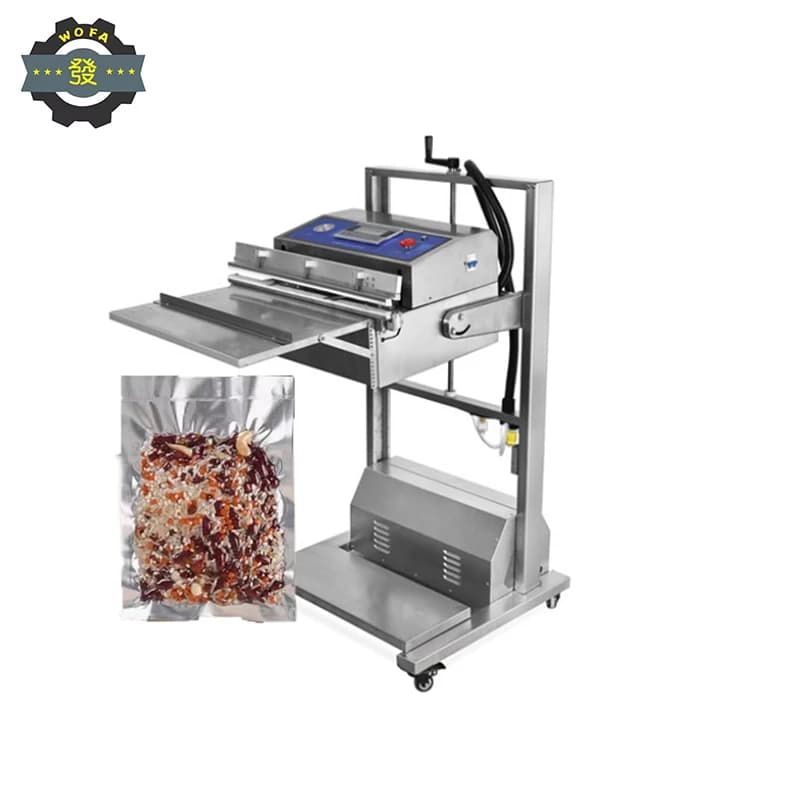 Simple Vertical External Vacuum Packaging Machine for Moisture-proof Packaging of Meat Products, Dry Goods and Grains
