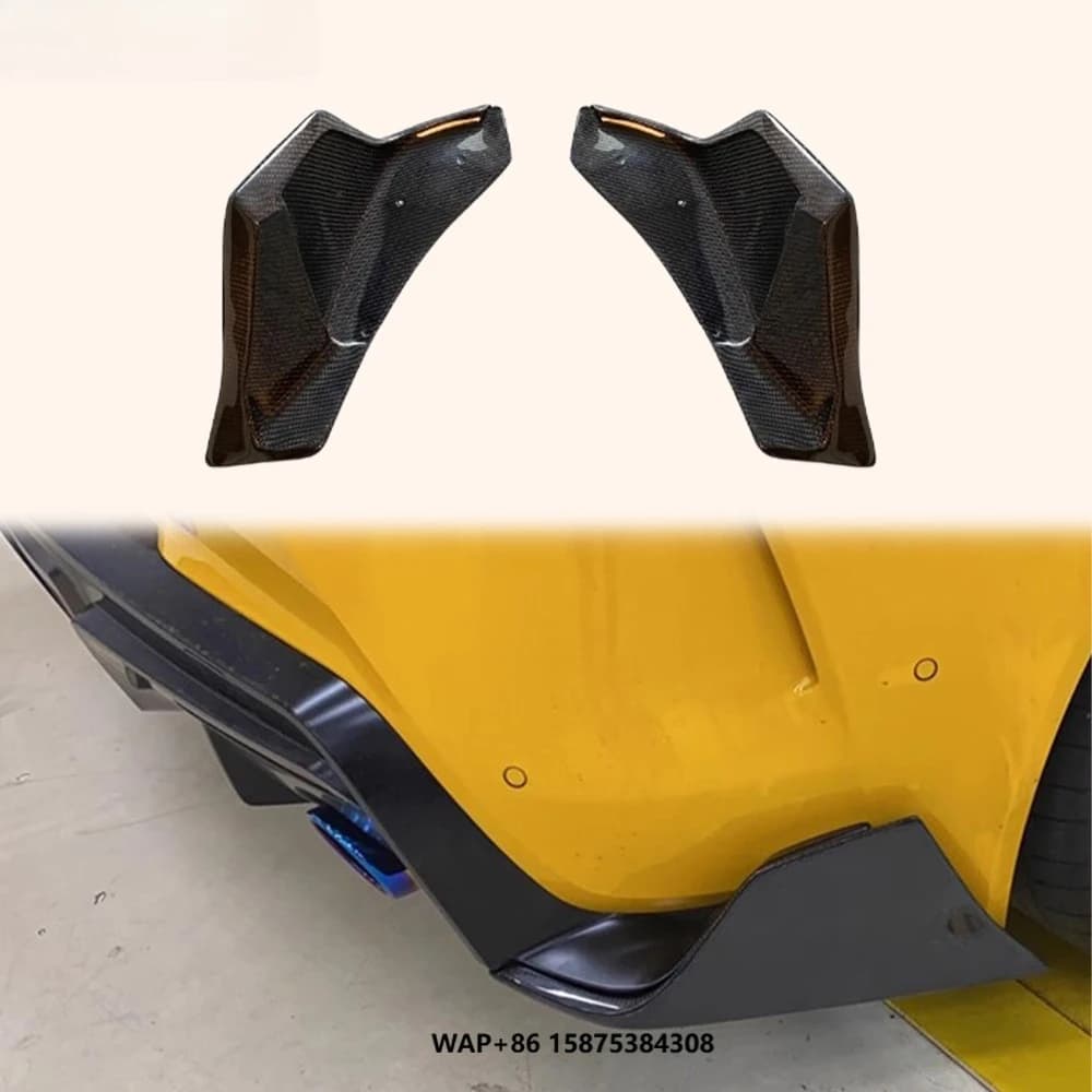 2019-2022 for Supra A90 Carbon Fiber KZ Style Rear Bumper Spat Splitter New Condition
