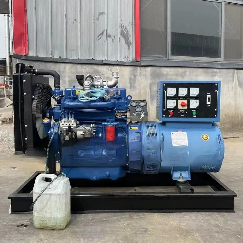 Silent movement, three-phase generator