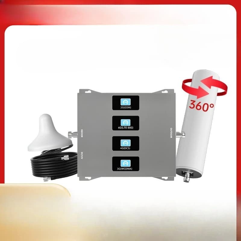 Mobile phone signal enhancer household triple play signal enhancement quad-band mobile phone signal amplifier