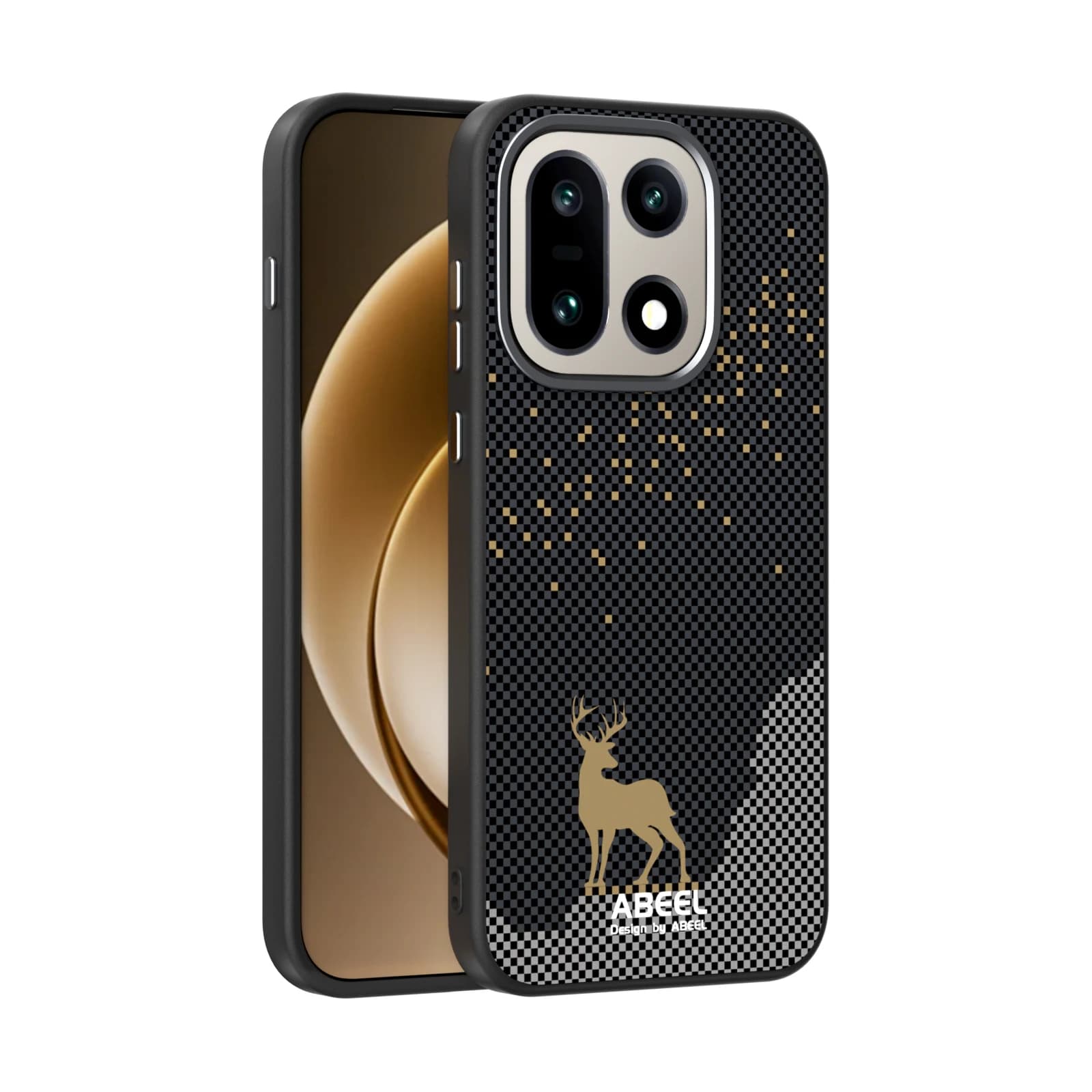 For OnePlus 15 Case 1+15 Magsafe Wireless Charging Deer Pattern Camera Circle Mobile Phone Cases Cover