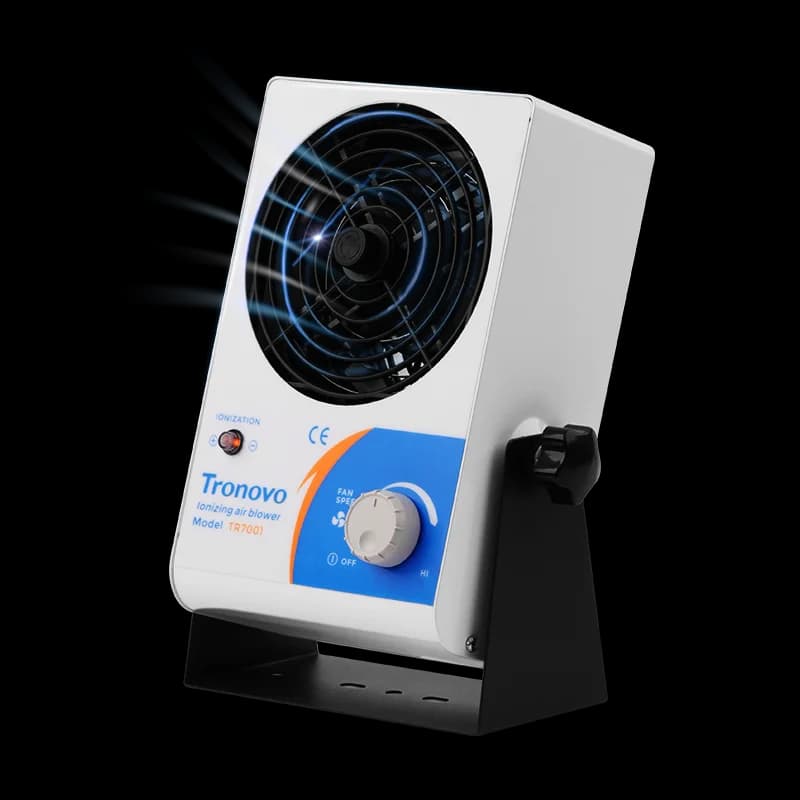 DF721 Desktop Ionizing Air Blower Industrial ESD Anti Static Ionizing Blower Ionizer Air Fan