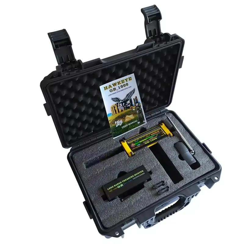 GR-1000 Industrial Outdoor Underground Gold Gemstone Diamond Plastic Handheld Water Detection Metal Detector