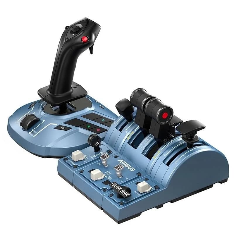 A Airbus civil aviation flight game joystick throttle combination PC/X-BOX game console for