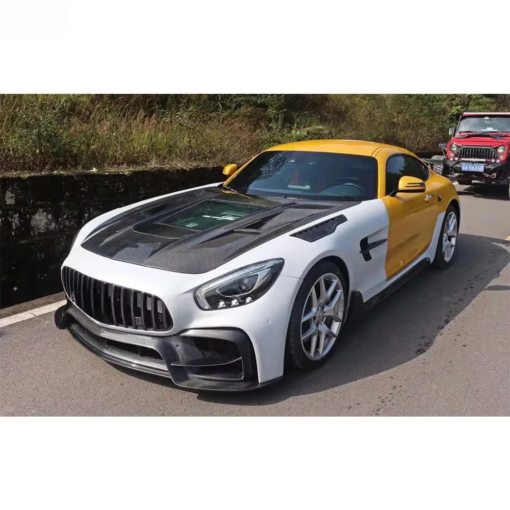New Carbon Fiber Bonnet/Hood for Mercedes Benz AMG GT GTC GTS GTR Premium Quality Car Accessory