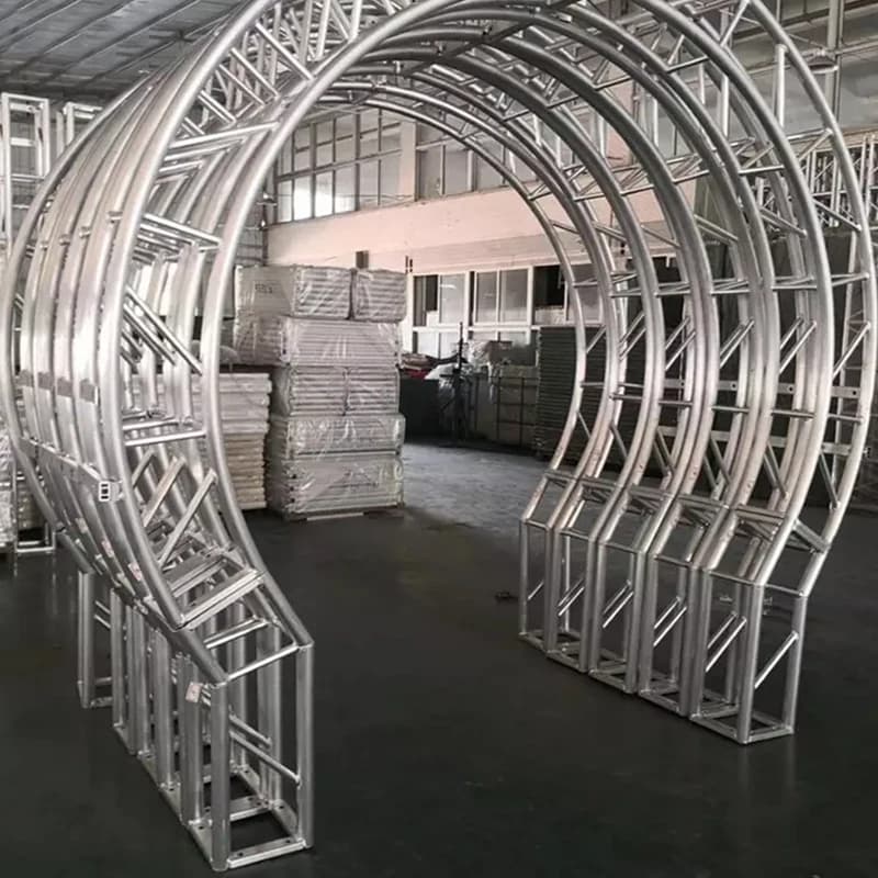 Aluminum Arch Light  Screw Truss for Concert Truss System Wedding Party