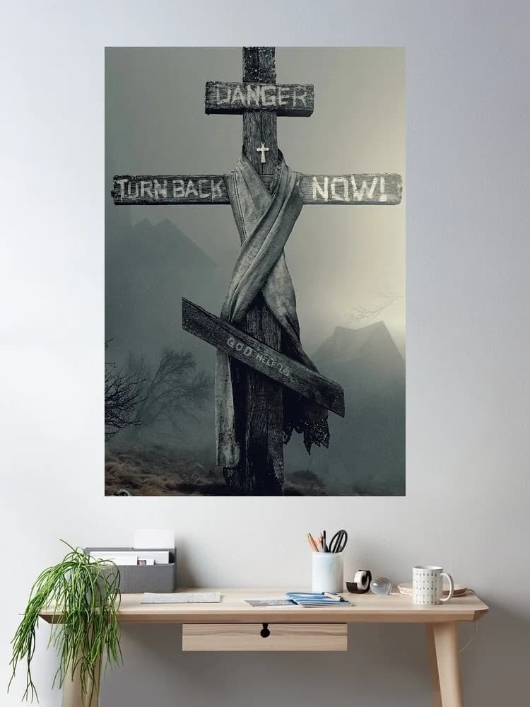 The Conjuring Last Rites Movie, Art Print Silk Poster Home Wall Decor