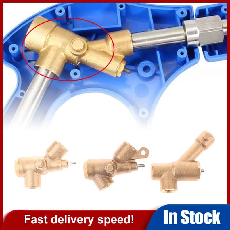 Replacement Pressure Washer Spray Gun Valve With 10mm Thread High Pressure Water Gun Connector Accessories Valve Body Switch