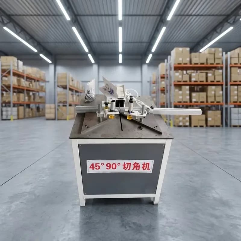 CE Certification 45°/90° Miter Saw for Picture Frames and Aluminum Profiles