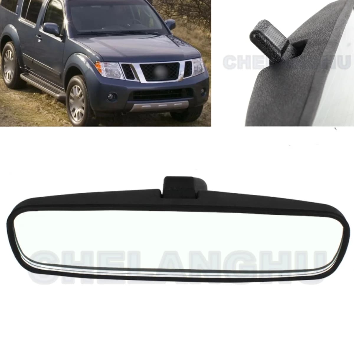 Car Interior Mirror For Nissan Pathfinder 2005 2006 2007 2008 2009 2010 2011 2012 2013 Car Inner Rear view mirror 96321-2DR0A