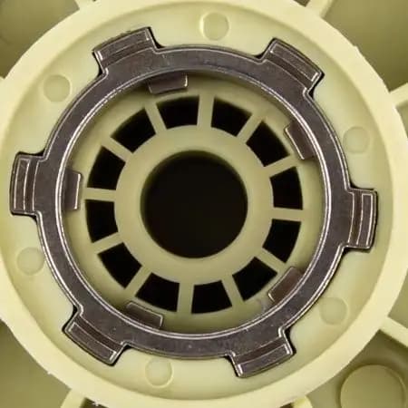 Adapter Replacement Mower Wheels Gray Self-propelled Wheels Long-lasting Reliability Stability Optimal Performance