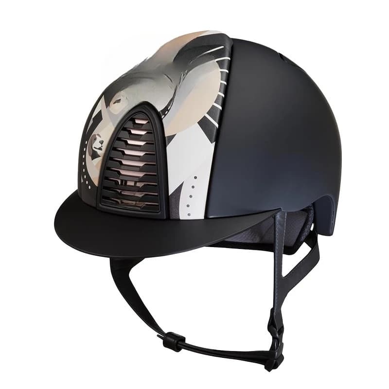 Matte Equestrian Helmet (Grey Pegasus) 8101305