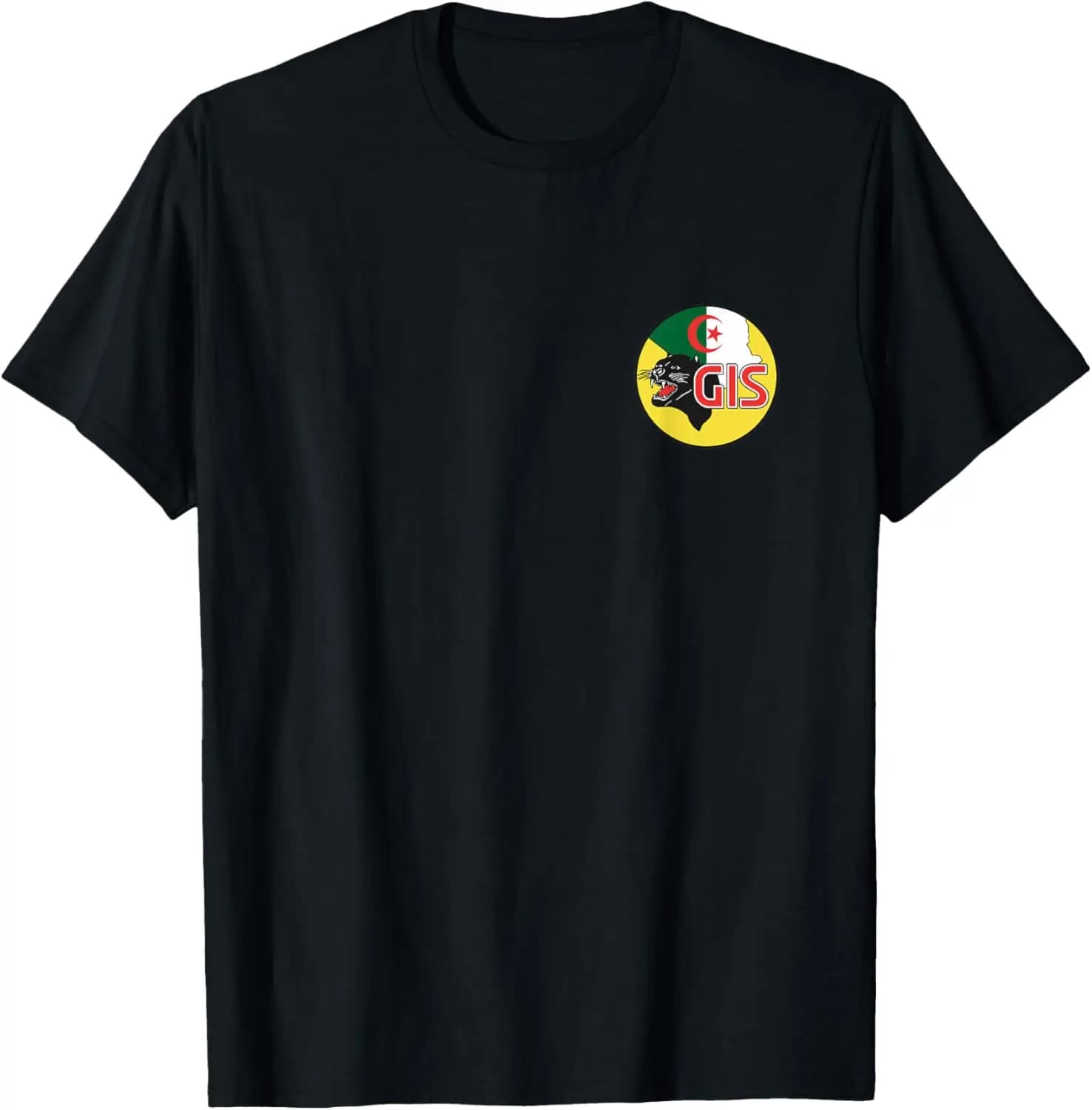 Special Intervention Force of the Algerian GIGN (Algerian Armed Forces) T-Shirt Short Sleeve Casual 100% Cotton Shirt