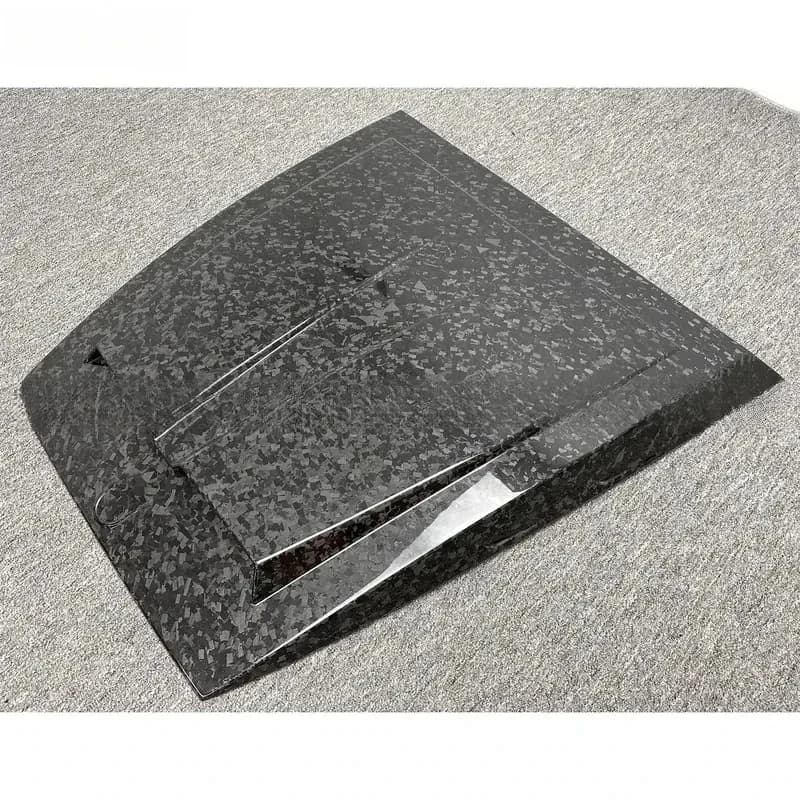 High Quality Car Parts B Style Forged Carbon Fiber Hood Scoop Bonnet Cover For -Hot Selling