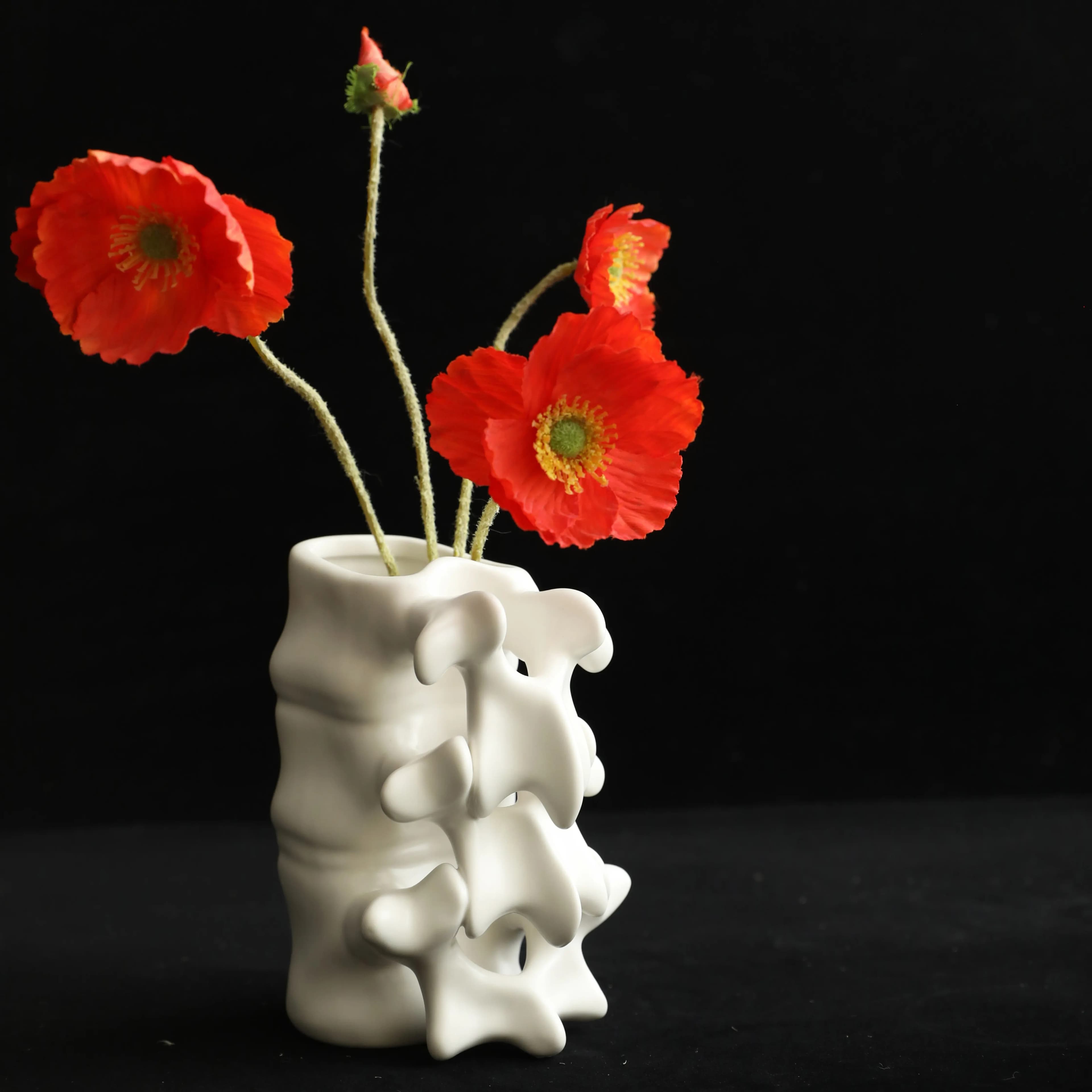 Funny Ceramic Skeletal Vase,Ceramic Coffee Mug,Large Coffee Pot Mugs Decorations Idea Gift for Doctors, Nurses, Chiropractors