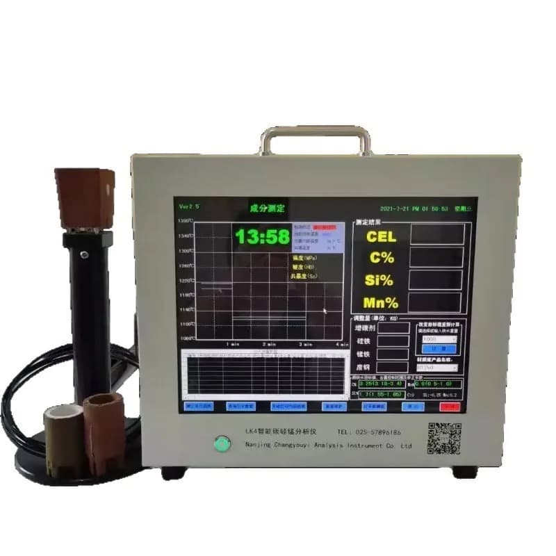 Silicon Carbon Analyzer Before Iron Furnace, Fast Analyzer