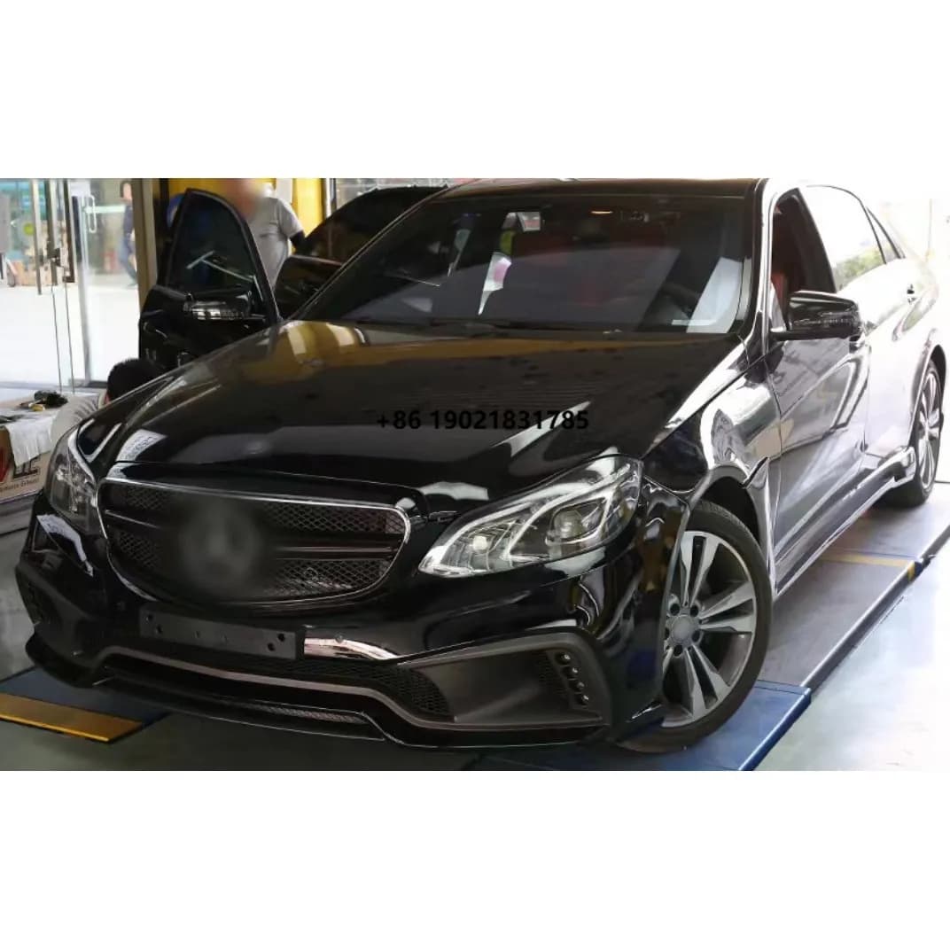 Car Bumper for  E Class W212 to WOLD Body Kit 2015-  Include Front Rear Bumper with Grille Side Skirts