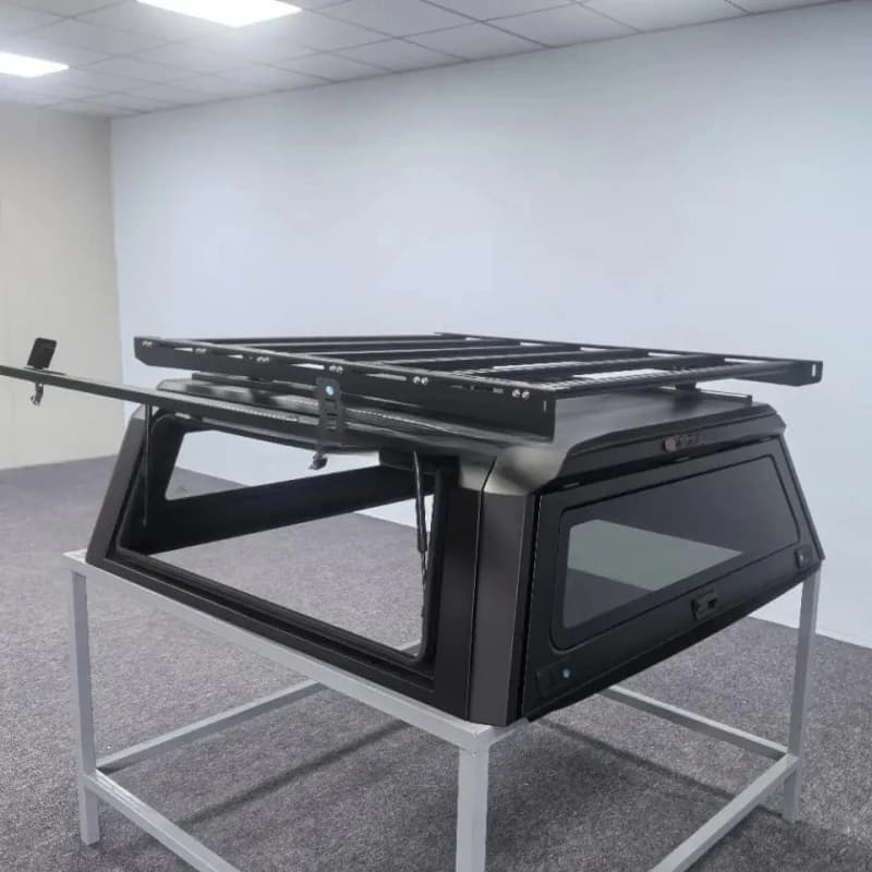 Hot Selling Aluminum & Steel Pickup High Cover Camper Shell Truck Canopy Topper For Off-Road Vehicle Models