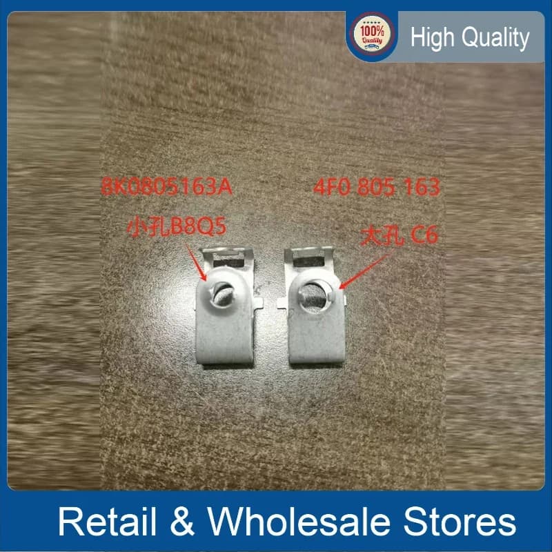 Lower Guard Plate Clip 8K0805163A 4F0805163 for VW Audi B8 Q5 A6 S6 2005-2011 8K0 805 163A 8K0 805 163 A 4F0 805 163