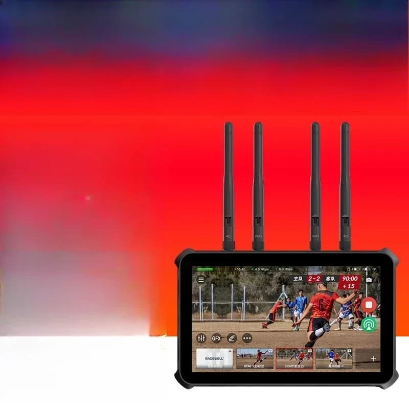 Guide station 4G multi-network aggregation push live broadcast switching station all-in-one machine