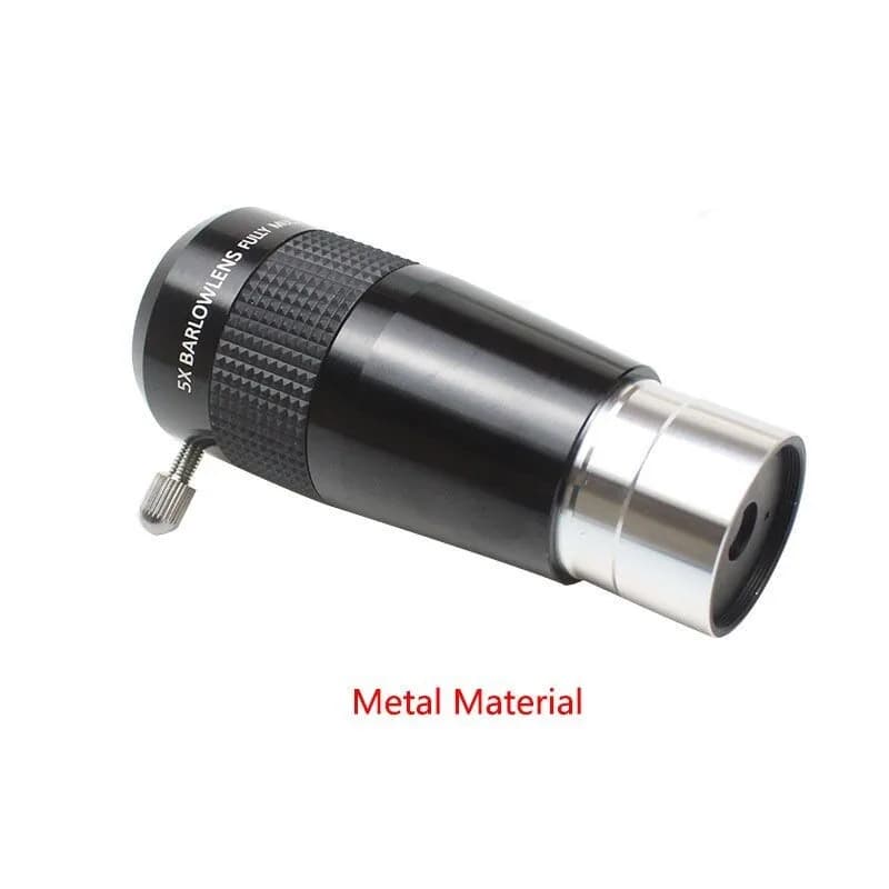 1PC 1.25'' Apochromatic 5x Magnification Mirror F Astronomical Telescope Eyepiece Lens Accessories