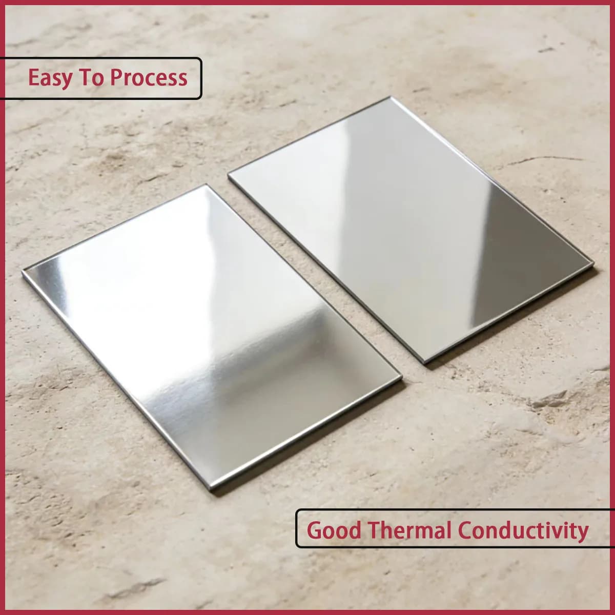 86% high reflectivity mirror aluminum plate suitable for optical equipment, decorative mirrors, etc