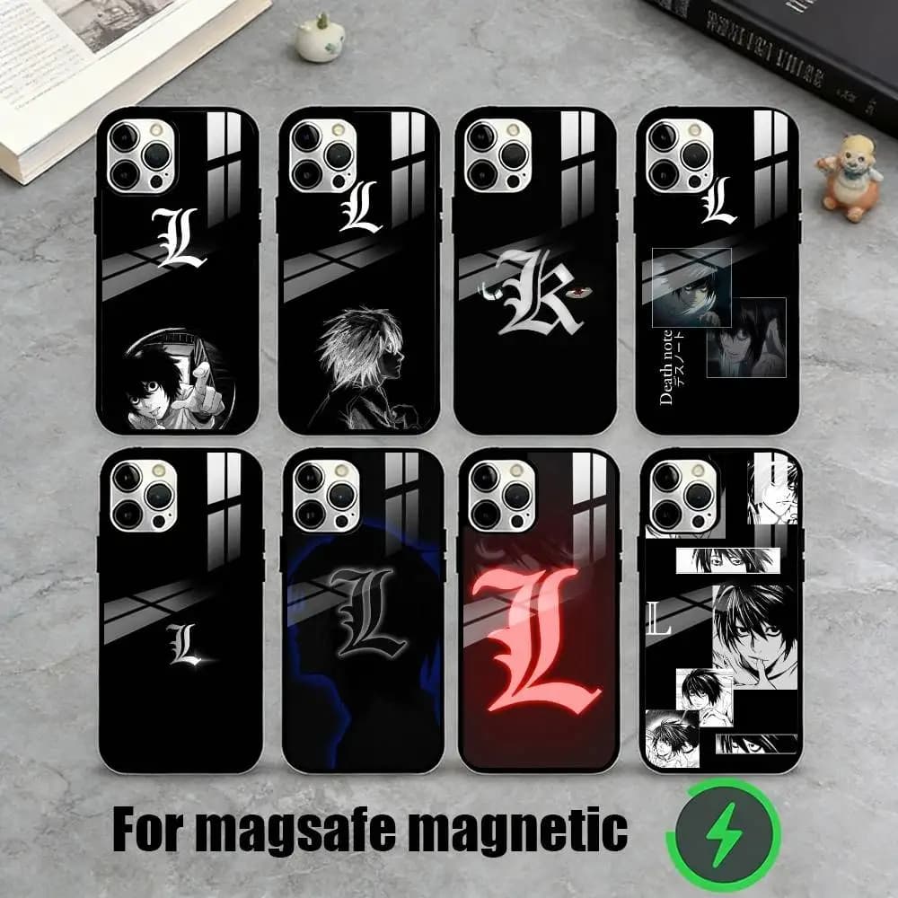 L-Lawliet Death Note   Phone Case For iPhone17,16,15,14,13,12,11 Plus,Pro Magnetic For Magsafe Wireless Charging
