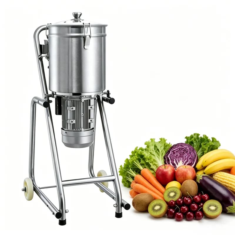 Food Processing Chopper Industrial Food Chopper Vegetable And Fruit Pulper Mixer Blender Multifunctional Food Processing