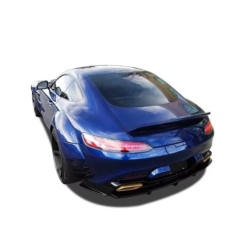 For  GT Rear Spoiler PD Style Fiberglass Material Ducktail Tail Wing Car Accessories Auto Parts