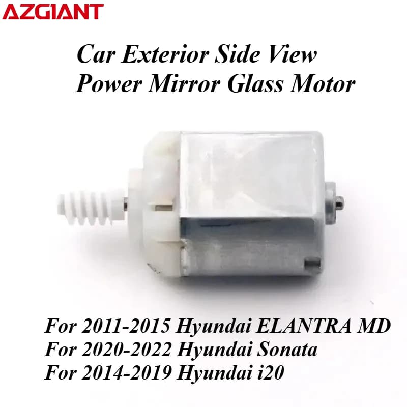 FC140RM07700 Azgiant Car Exterior Side View Power Mirror Glass Motor Actuator For Hyundai ELANTRA MD Sonata i20 IX20 Auto parts
