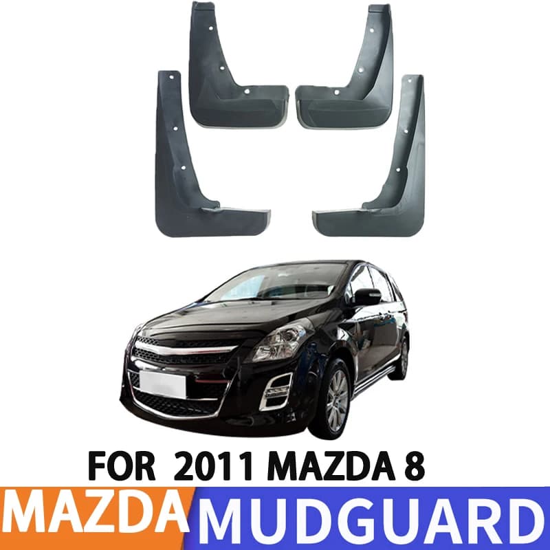 For 2011 Mazda 8 Car Tire Fender Splash Guard Front and Rear Wheel Fenders 4pcs