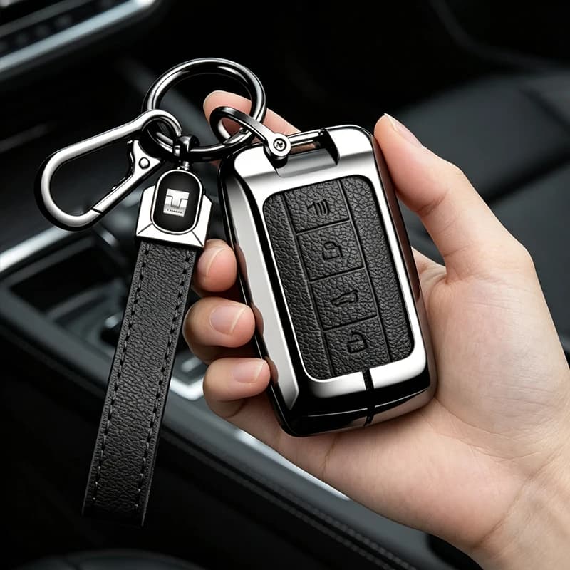 Zinc Alloy Car Key Case Cover for Great Wall GWM WEY TANK 300 500 Tank300 Tank500 2022 2025 2026 Protect Shell Accessories