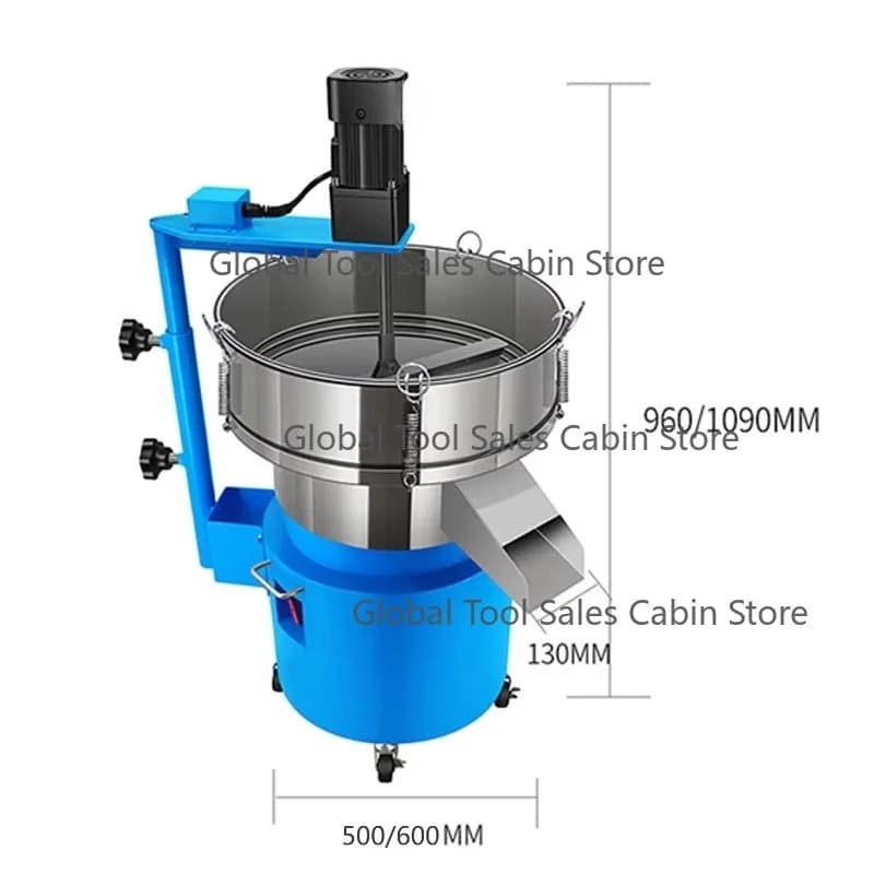 Tomato Viscous Liquid Filter Small Powder Agglomeration Screen Powder Vibrating Screen