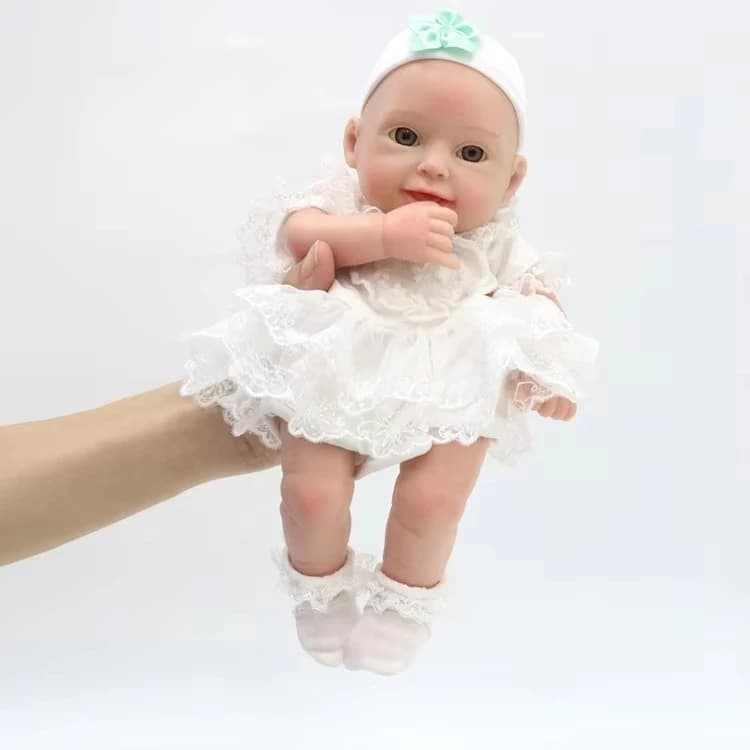 Full Body Soft Solid Silicone Reborn Dolls Painted Newborn Baby Dolls Reborn Corpo De Silicone