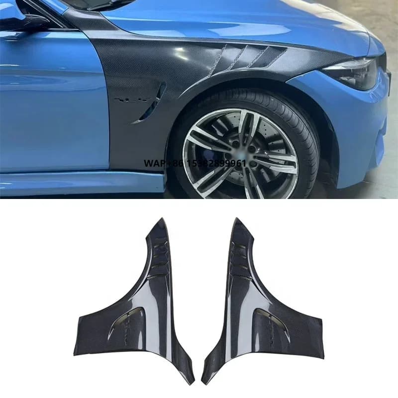 Carbon Fiber Fender for F80 M3 F82 M4 2012-2019 Carbon Fiber Front Fender Car Front Side Carbon Fiber Fenders