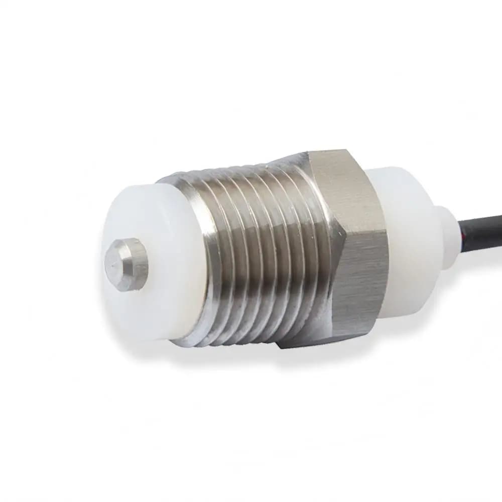 High Temperature Resistant Capacitive Liquid Level Sensor 1.0mm Precision NPN/PNP Output Induction Switch