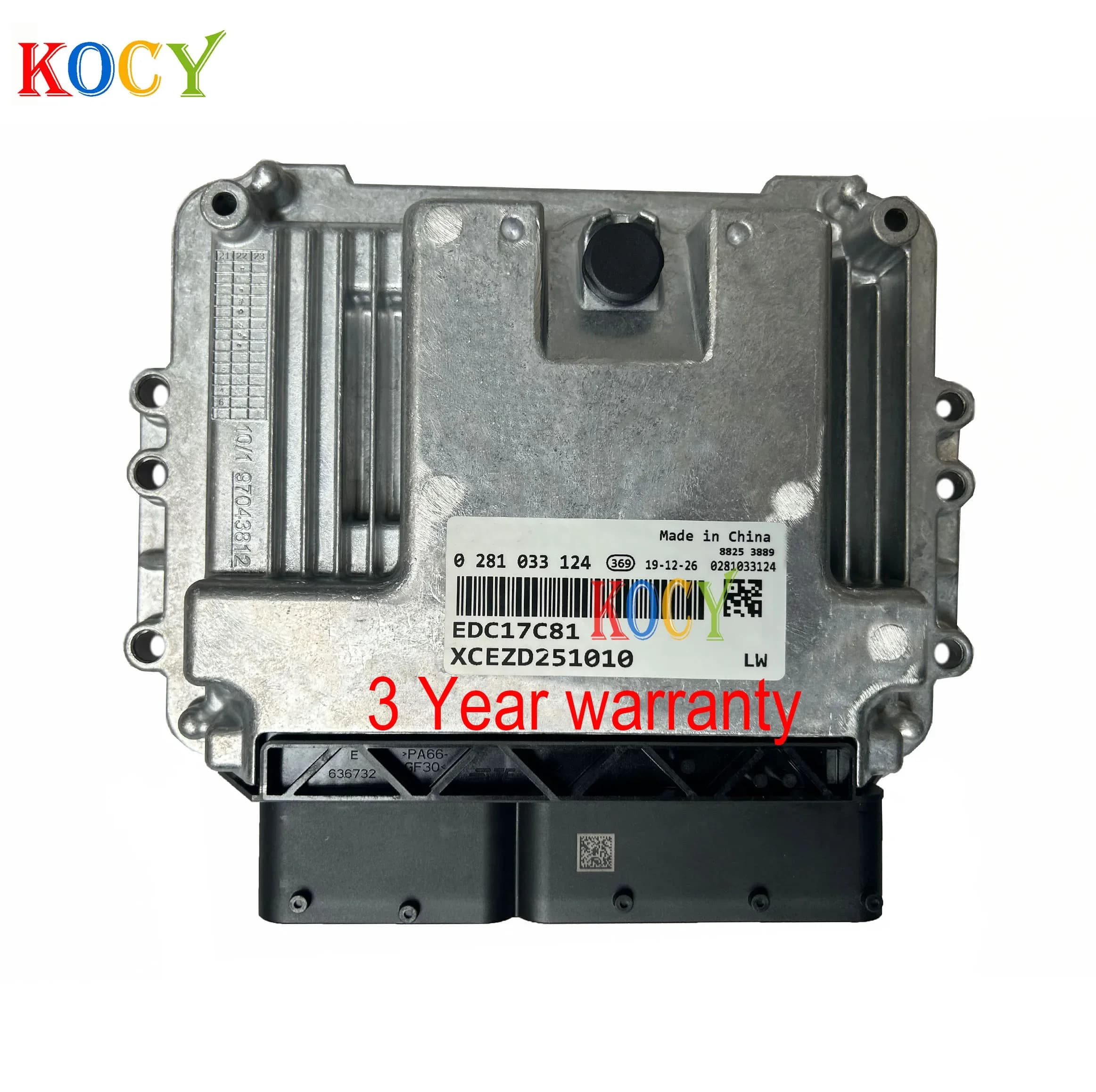 0281033124 EDC17C81 XCEZD251010 Dies el Fuel Car ECU 0 281 033 124 for DONGFENG Electronic Control Unit Module