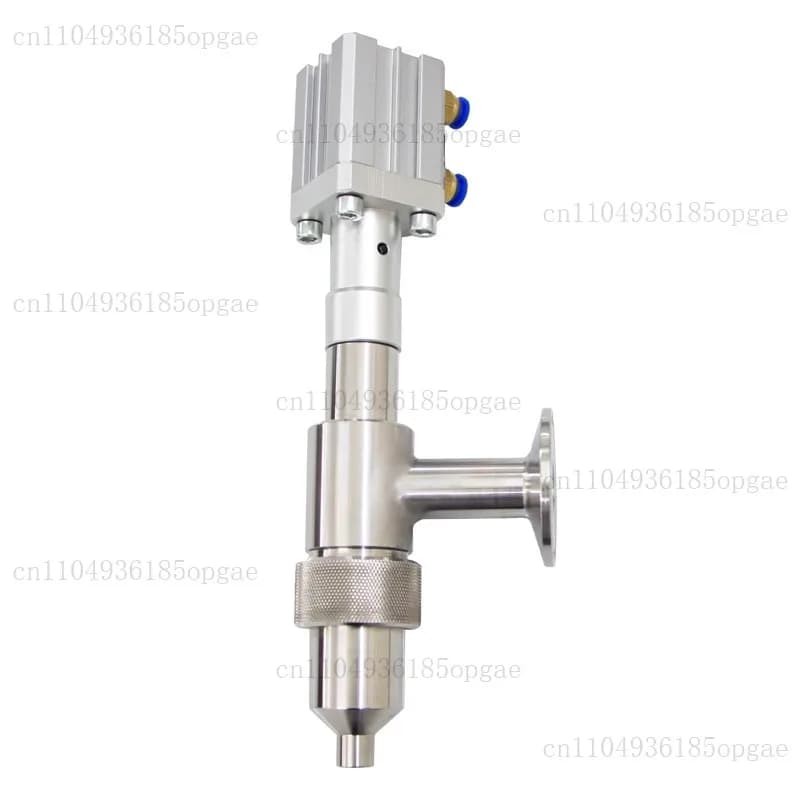 Anti-drip Filling Head, Chuck Straight Head, Pneumatic Filling Machine Accessories 304 Stainless Steel Discharge Nozzle