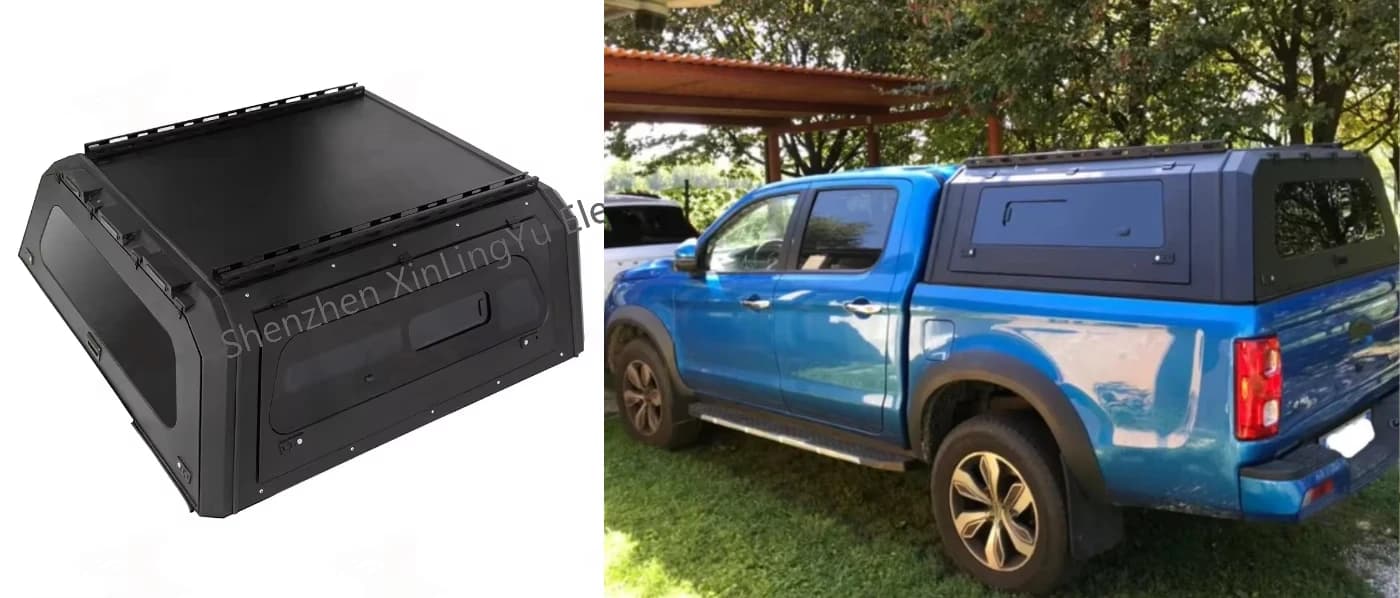 2023  Dmax Accessories Multifunction Aluminum Truck Bed Cover External Accessory for Pickup Truck Canopy