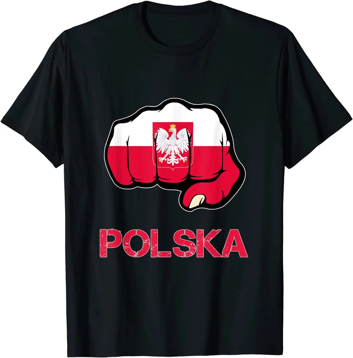 Flag of Poland,Polish,Poland Flag. Men T-Shirt Short Sleeve Casual 100% Cotton O-Neck Summer Shirts